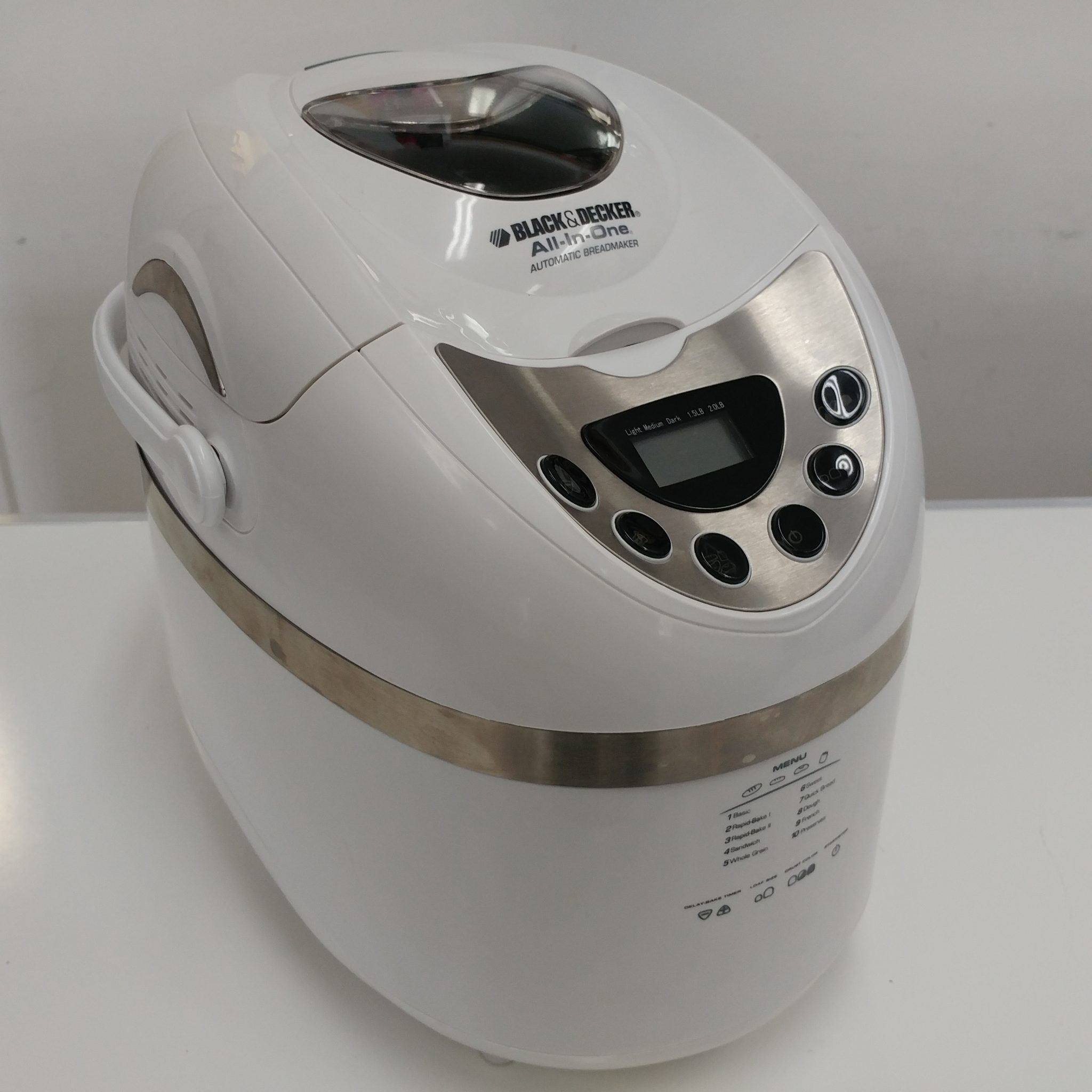 Black & Decker All-In-One Automatic Bread Maker - Untested - Bodnarus  Auctioneering