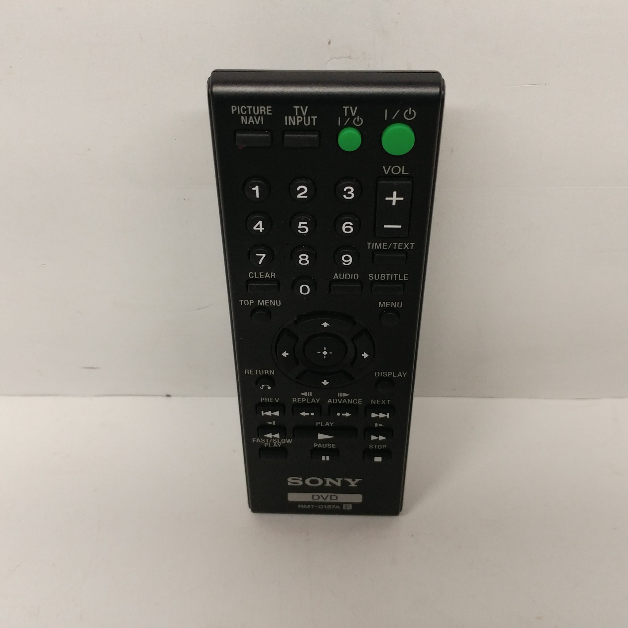 Sony Remote Control DVD RMT-D187A – Milton Wares
