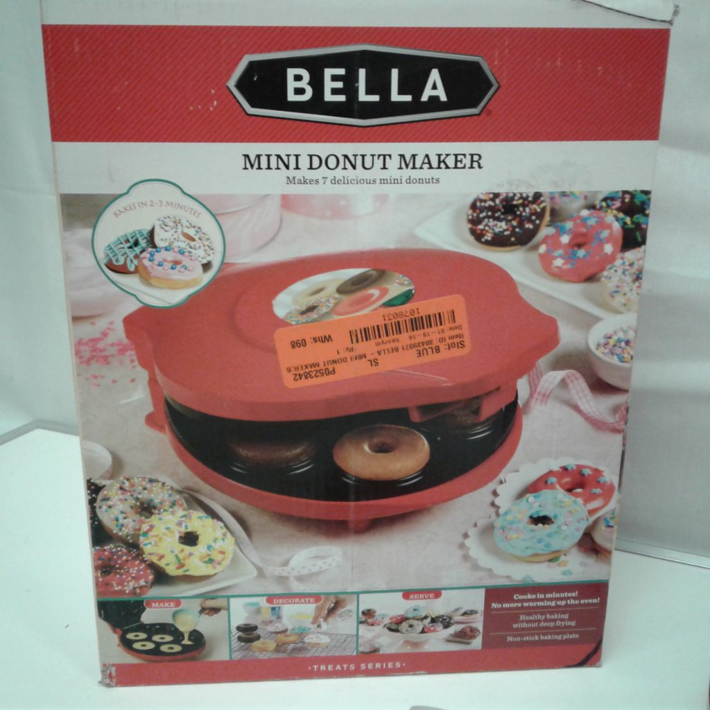 Bella Mini Donut Maker Milton Wares