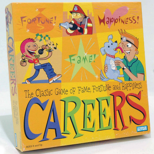 Careers Board Game from Parker Brothers 2003 Fortune Happiness Fame Sealed New 