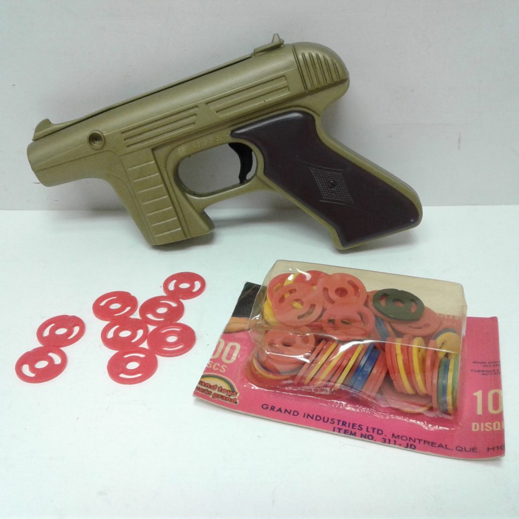 Vintage Star Trek Tracer Gun by Rayline Disc Shooter with Ammunition ...