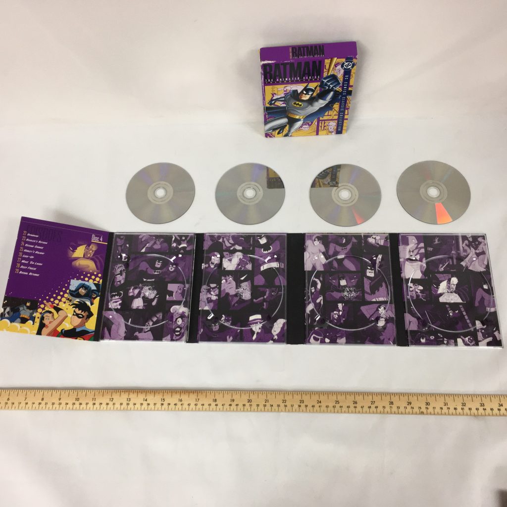 Batman The Animated Series Volume 3 Three Dvd 4 Disc Set Milton Wares 2201