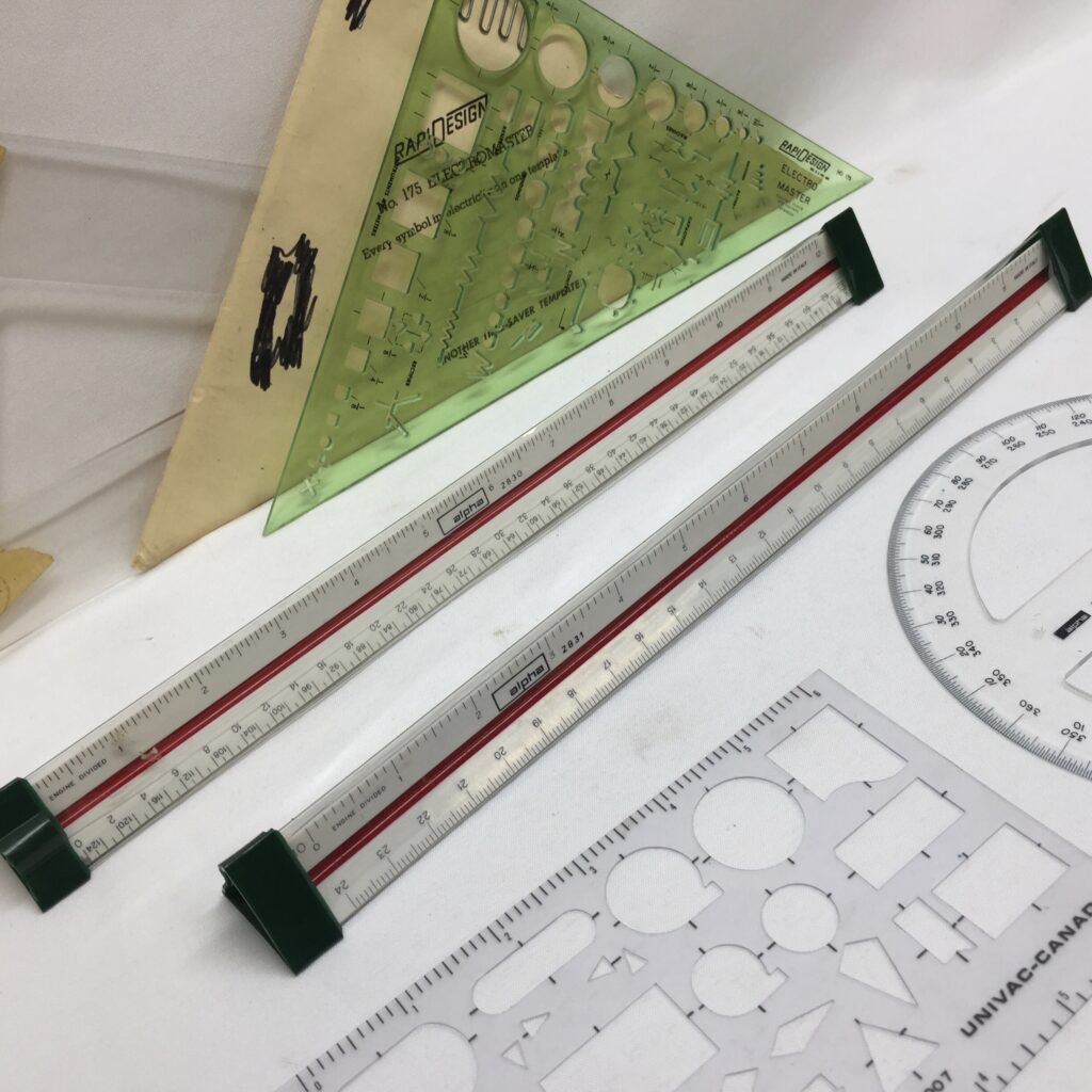 Templates Stencils and Rulers Drafting Architecture